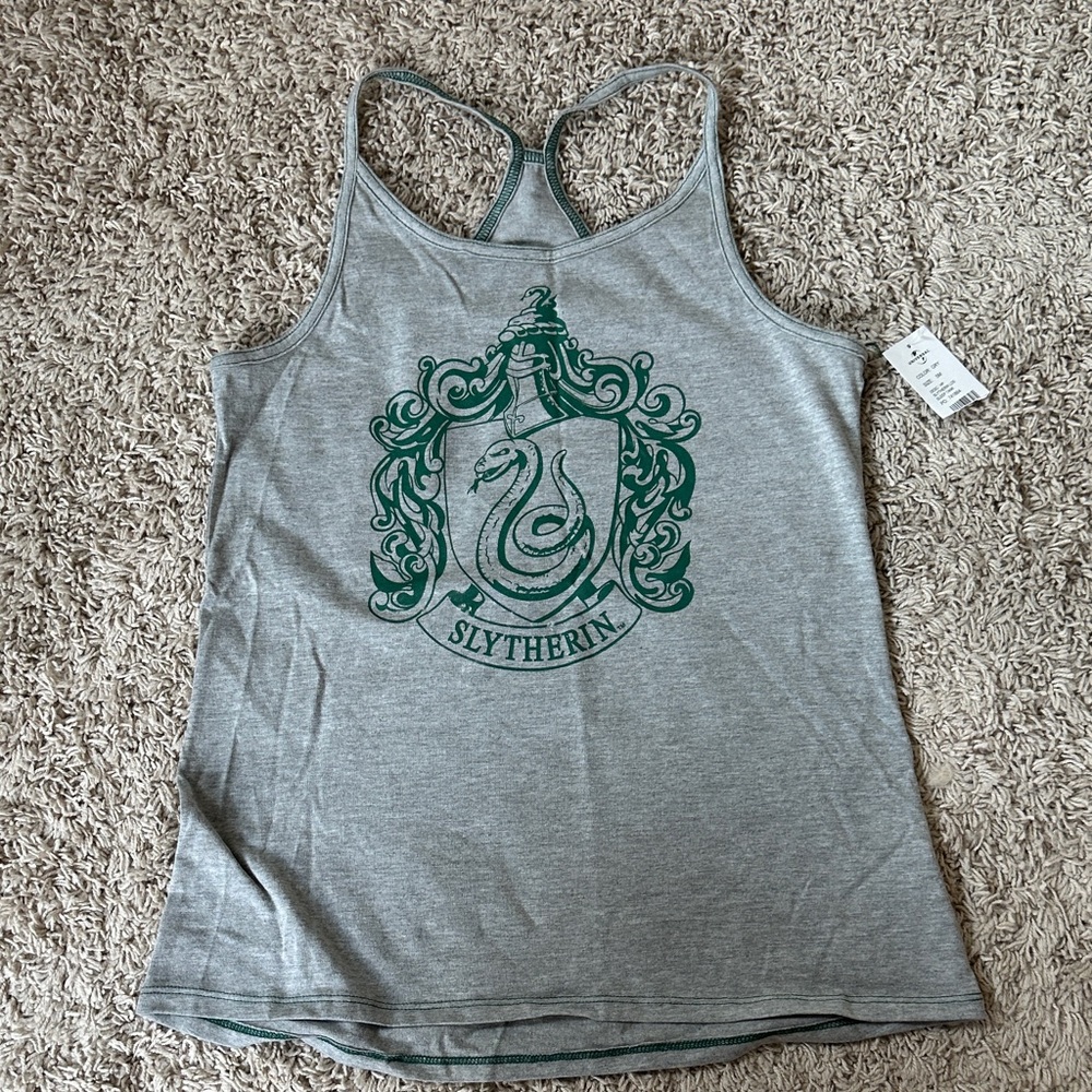 Gray Slytherin Women's Tank Top